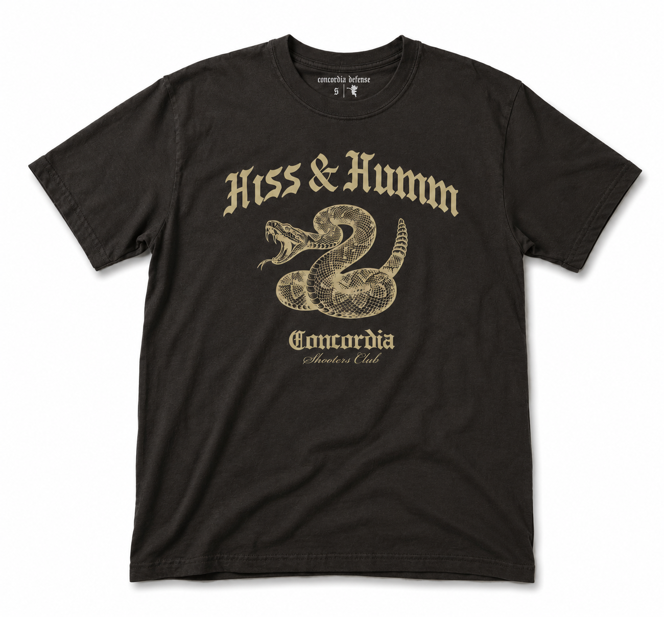 Hiss & Humm Tee - Chocolate *PRE-ORDER*