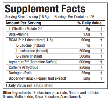 WARNO Pre-Workout