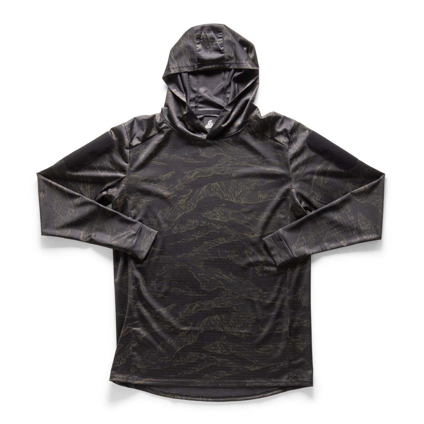 Black Tiger Field Rugby Hooded
