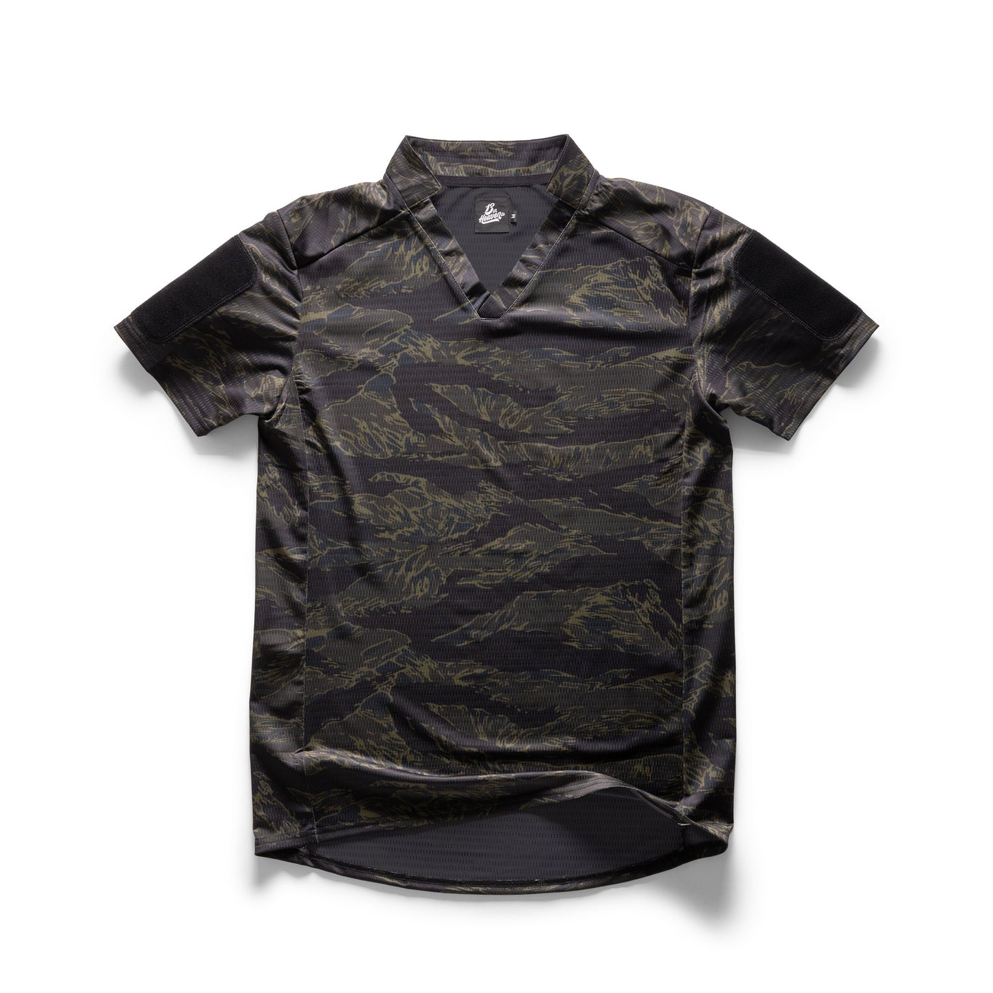Black Tiger Stripe Field Rugby S/S
