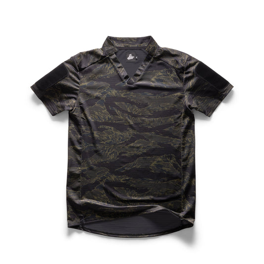 Black Tiger Stripe Field Rugby S/S