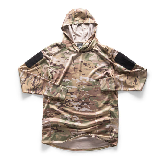 Brown Camo Field Rugby Hooded