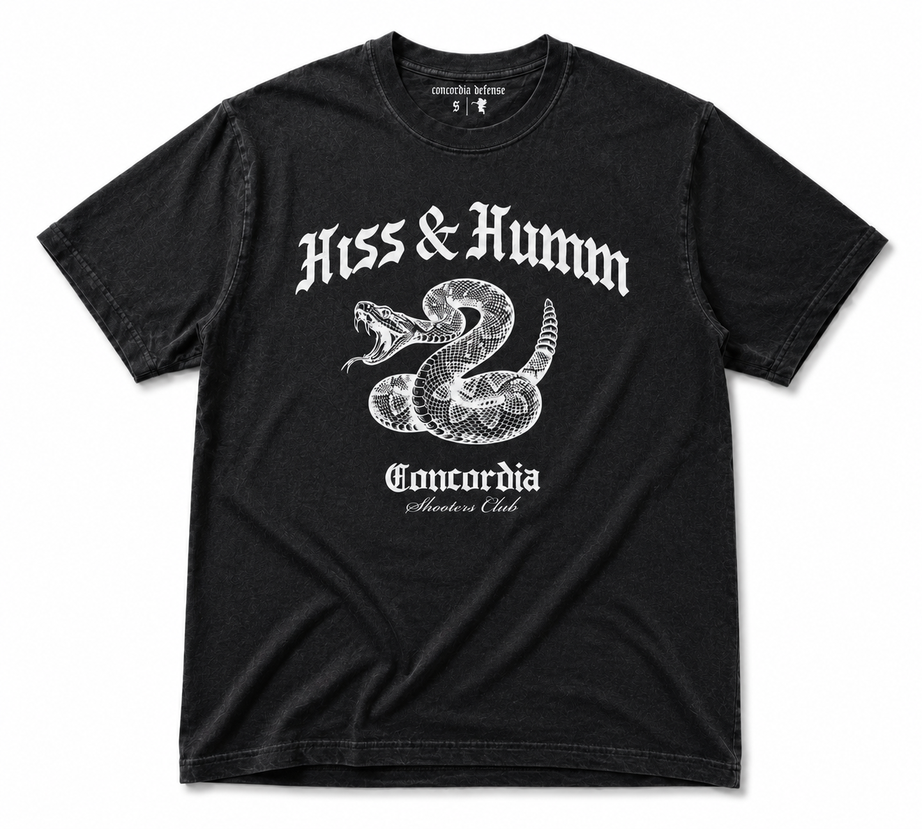 Hiss & Humm Tee  - Black *PRE-ORDER*
