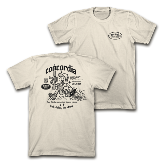 Mechanic Tee Creme