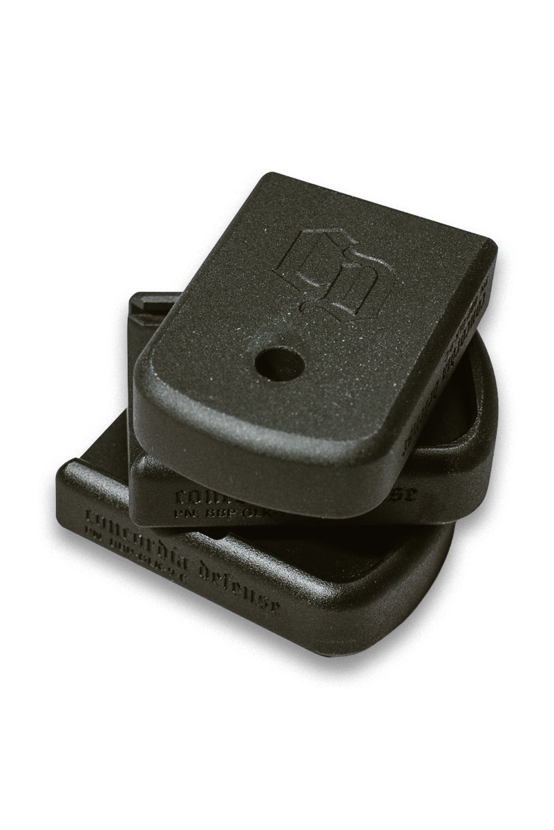 Concordia x Triarc - Glock Magazine Brass Basepads 9/40