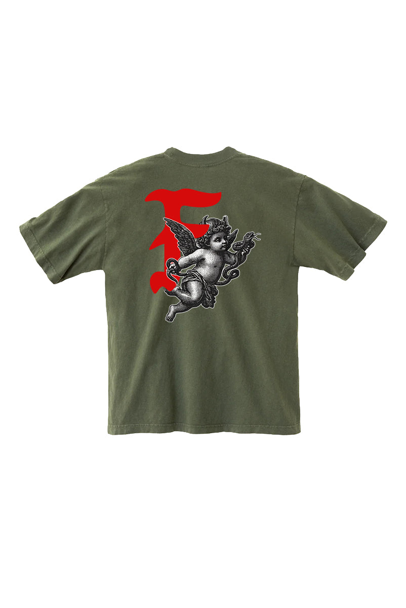 Concordia x Forward Cherub Tee (Army)